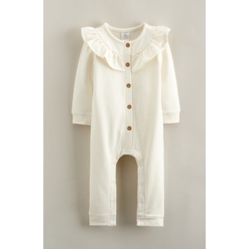 Ruffle Cozy Romper, 6M