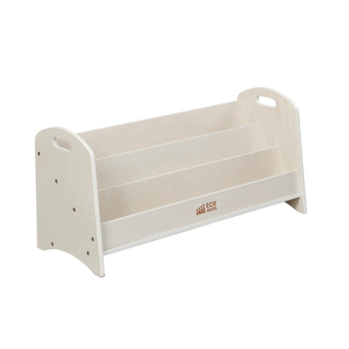 3-Shelf Floor Book Display with Handles