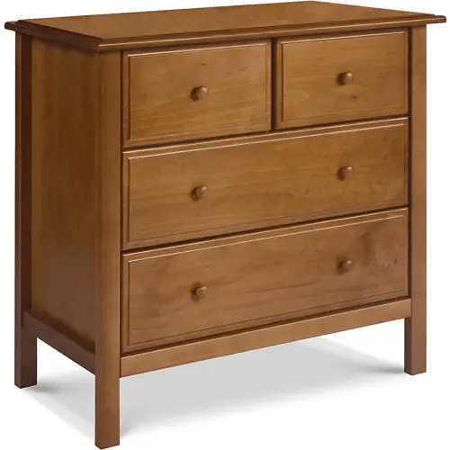 DaVinci Autumn 4-Drawer Dresser in Chestnut, Greenguard Gold Certified