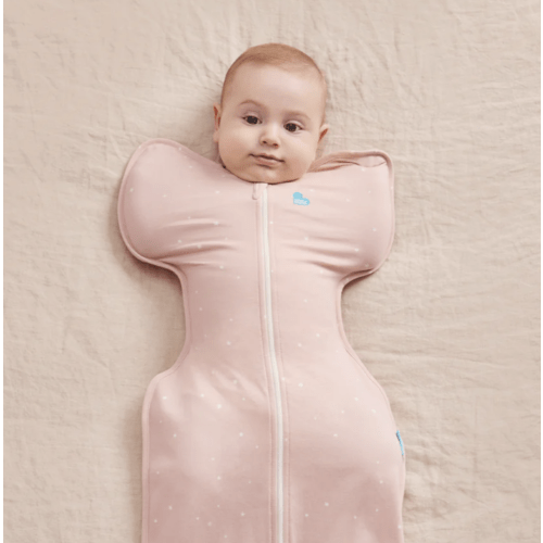 Swaddle Up™ 1.0 TOG Cotton Powder Pink Twinkle