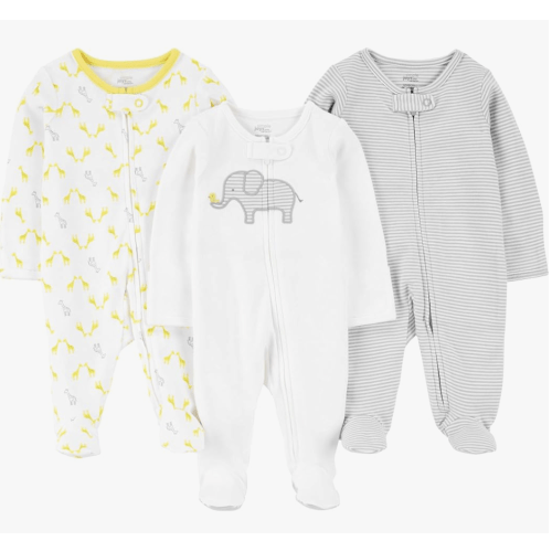 Simple Joys by Carter's Baby 3-Pack Neutral Sleep and Play