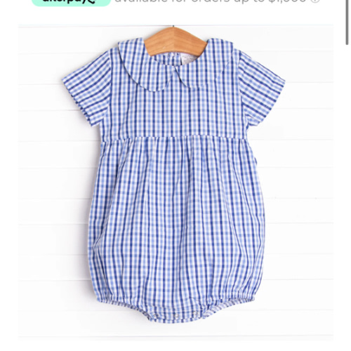 Jake Bubble, Blue Plaid – Stitchy Fish