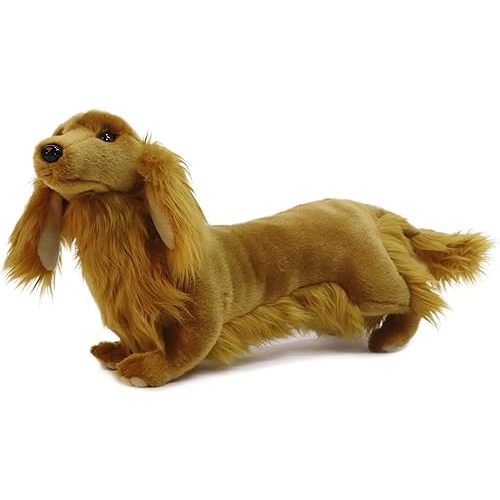 Premium Dog Stuffed Animal, Brown