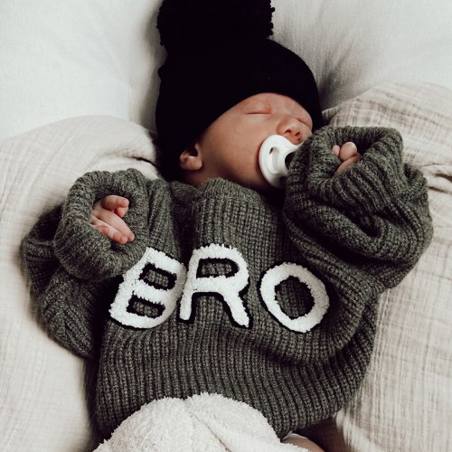 Bro knit sweater