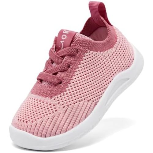 MORENDL Toddler Shoes Baby Walking Sock Shoes Infant Sneakers 0-4 Years Boy Girl Barefoot Tennis Shoe Non-Slip Brethable