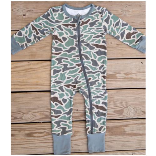 Baby Zip Up - Retro Duck Camo – BURLEBO