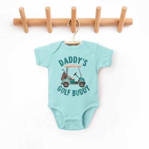 The Juniper Shop Daddy's Golf Buddy Baby Bodysuit - 6 Month - Chill