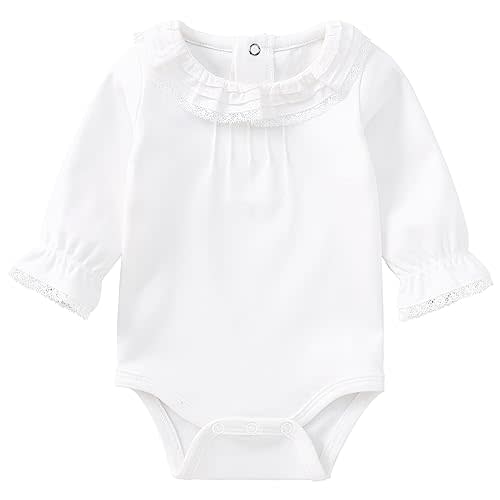 pureborn Baby Girls Boys Bodysuit Super Soft Cotton Romper 0-24 Months