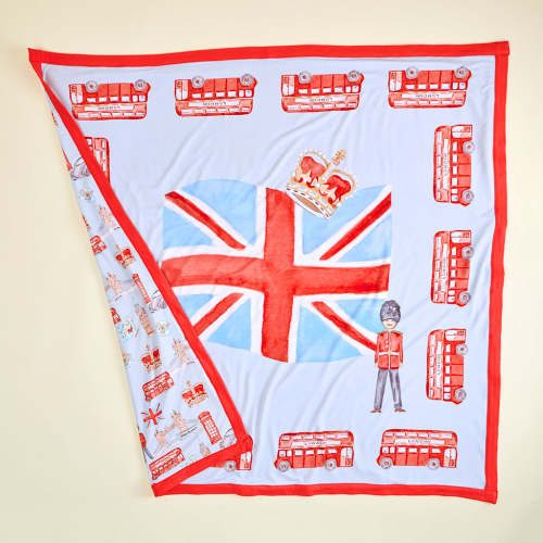Posh London & London Travel Luxette Patoo® Blanket
