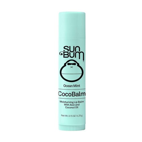 Sun Bum Cocobalm Ocean Mint - Hydrating Lip Balm With Coconut Oil and Aloe Vera - 0.15 oz Stick