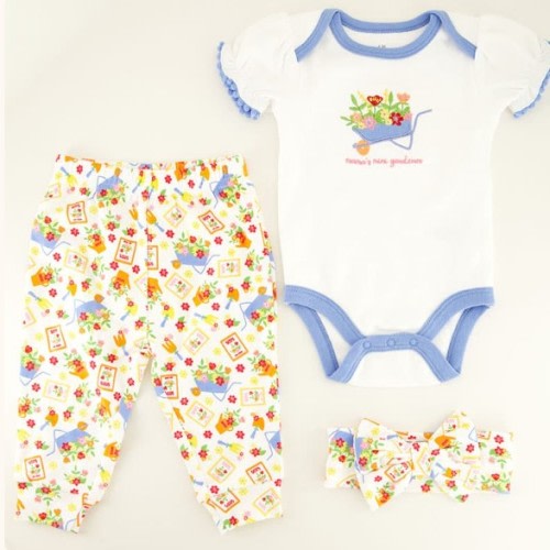 Infant Mini Gardener Jogger Set