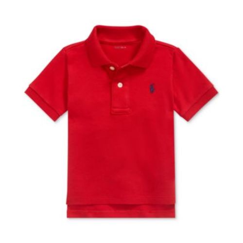 Baby Boys Cotton Polo Short Sleeved Shirt