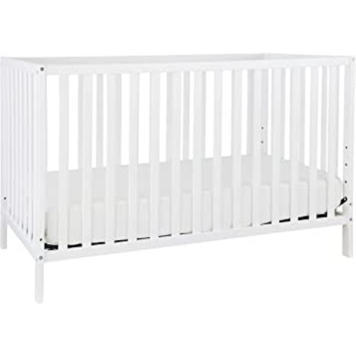 Davinci Union 4-in-1 Convertible Crib in White, Greenguard Gold Certified