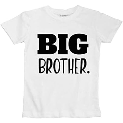 Big Brother Shirt for Toddler Promoted to Best Big Brother Announcement Baby Boys