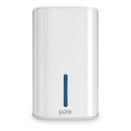 Pure Enrichment PureDry Mini Dehumidifier 0.53-Pint 1-Speed Dehumidifier (For Rooms 0- 150sq ft) White PEDEHUM at Lowes.com