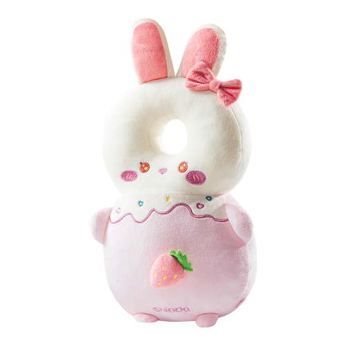 Adjustable Head Backpack for Safe Crawling and Walking Bunny Design Baby Gear