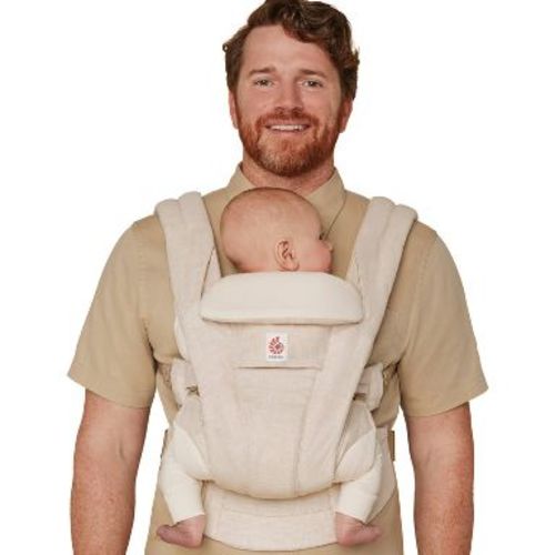 Ergobaby Omni Deluxe Linen All-in-One Baby Carrier - Natural Linen