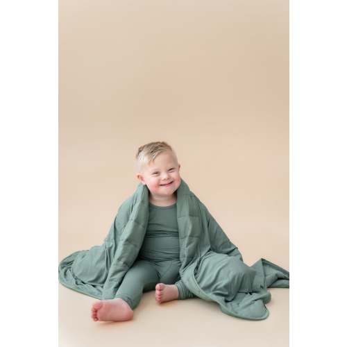Toddler Blanket in Pine 2.5