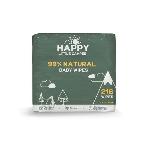 Happy Little Camper Natural Baby Wipes – Othercare