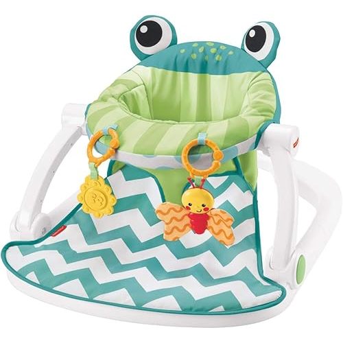 Fisher-Price Sit-Me-Up Floor Seat, Citrus Frog