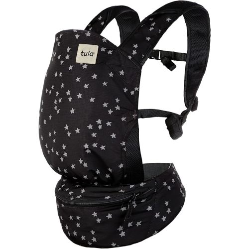 Baby Tula Lite Compact Baby Carrier, Ultra Compact and Lightweight, Convenient Carry Pouch, Ergonomic and Multiple Positions for 12 – 30 pounds (Discover)…