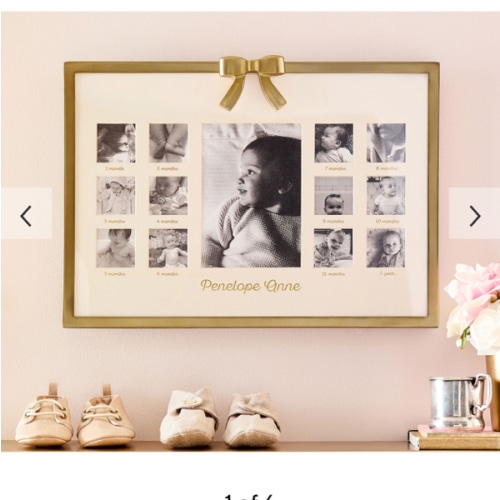 Ava Ribbon First Year Frame