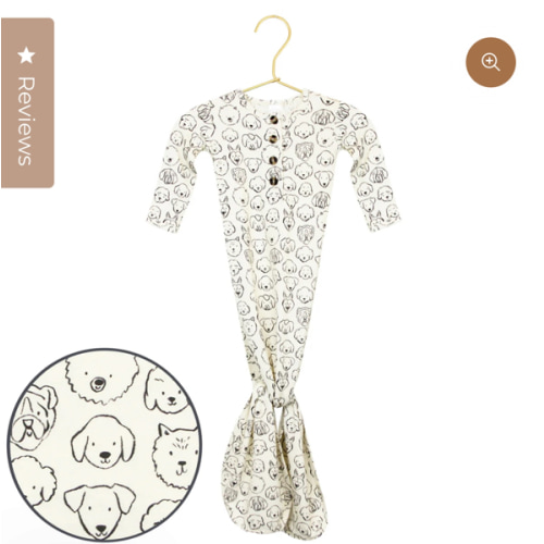 Dane Knotted Gown