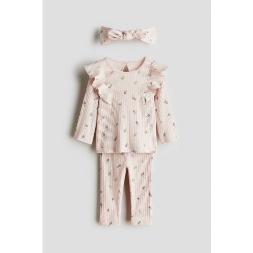 3-PIECE PRINTED JERSEY SET