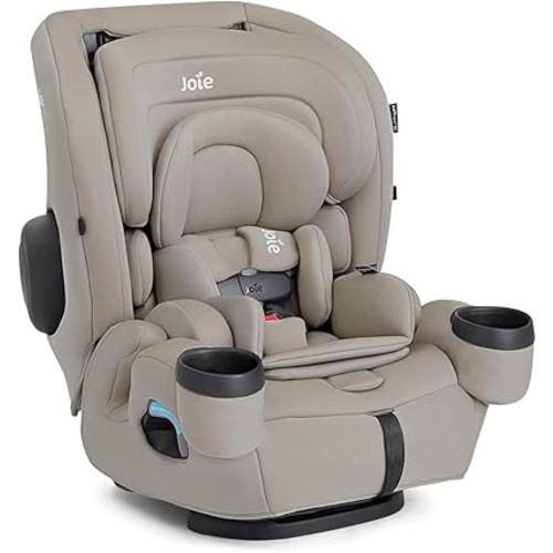 Saffron SI 4-in-1 Car Seat – Car Seat for Infants to Toddlers to Big Kids - 4 Modes, 10-Position No-Rethread Headrest & Harness (Dove)