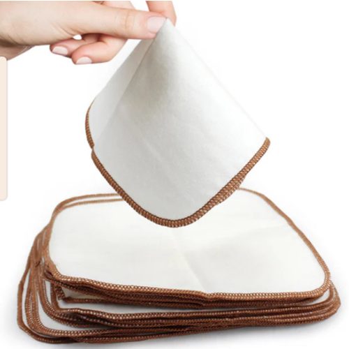 30 pcs Reusable Baby Wipes with a Travel Pod
