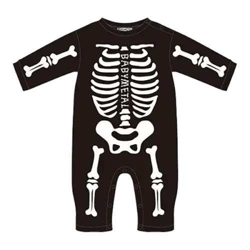 BABYMETAL - SKELETON BABY ROMPER
