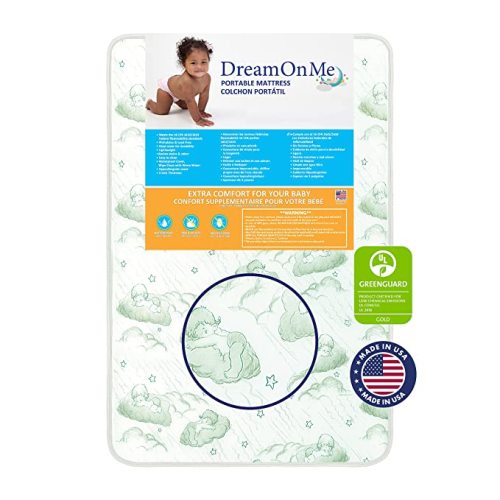 Dream On Me 3” Foam Playmat / Excellent support / Easy maintenance/ Greenguard Gold environment safe playmat