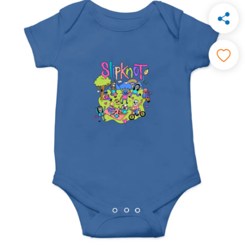 Slipknot onesie