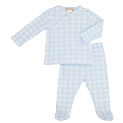 Cameron Cross-Front Set - Buckhead Blue Gingham