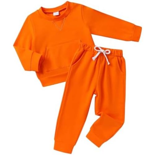 Fleece Set - Burnt Orange 6-9M