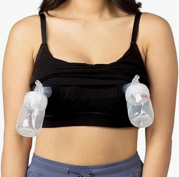Kindred Bravely Sublime Sleep Pumping Bra Hands Free, Adjustable Pumping & Nursing Bra