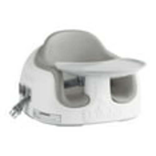 Bumbo Multi 3-in-1 Infant Feeding High Table Seat with Tray, Cool Gray