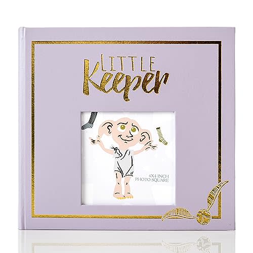 Conquest Journals Harry Potter Little Keeper Baby Photo Album, 100 Pages, Holds 200 4x6 Photos, Measures 9"x8.5", Officially Licensed