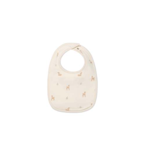 Organic Cotton Bib - Fable Deer Cloud