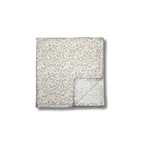 Bluebell Heirloom Vine Muslin Blanket