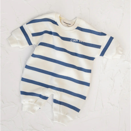 Lounge Suit - Blue Stripe