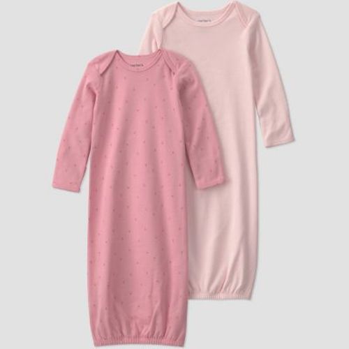 Carter's Just One You® Baby Girls' Long Sleeve Nightgown - Pink Newborn