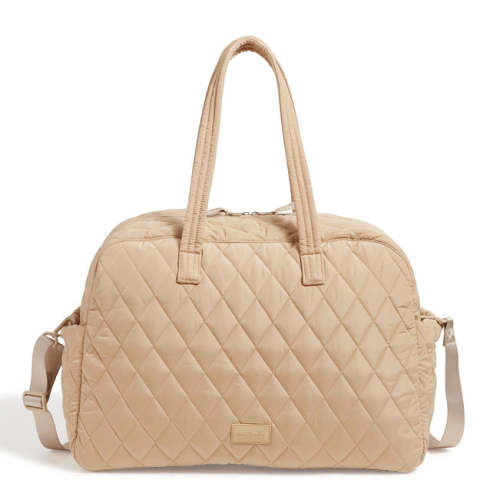 Vera Bradley Outlet Store | Grand Traveler Bag - Ultralight Caramel Cream