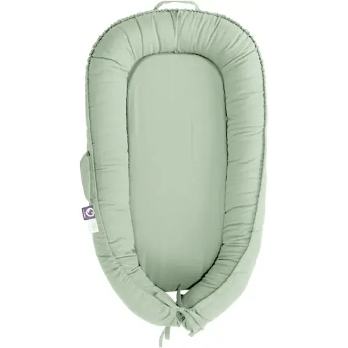 Infant Lounger, Baby Nest Cover for Baby Girls & Boys, Newborn Essentials for Baby 0-18 Months, 100% Cotton Breathable (Spring Green)