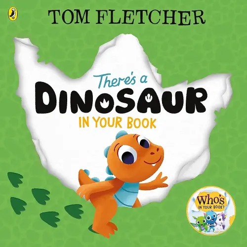 There's a Dinosaur in Your Book: Board Book