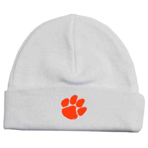 Clemson Newborn Knit Cap