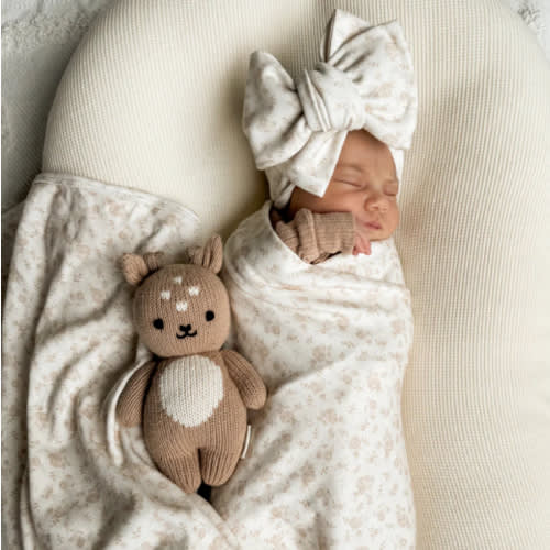 Swaddle Set | Vintage Rose – Little and Fern