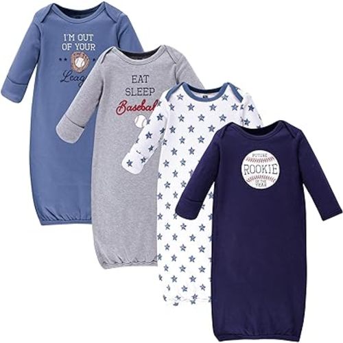 Hudson Baby baby-girls Cotton Gowns