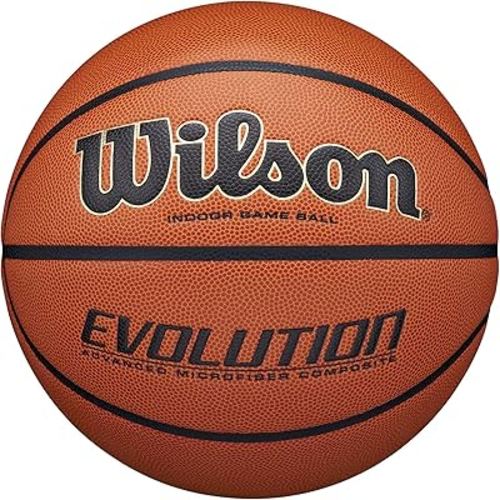 WILSON Evolution Indoor Game Basketball - Size 7