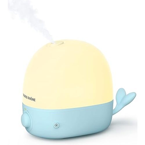 Humidifiers for Bedroom, 2.5L Cool Mist Humidifier for Home, Nursery, Baby with Essential Oil Diffuser, BPA Free, Night Light, Air Humidifier with Adjustable 360° Nozzle